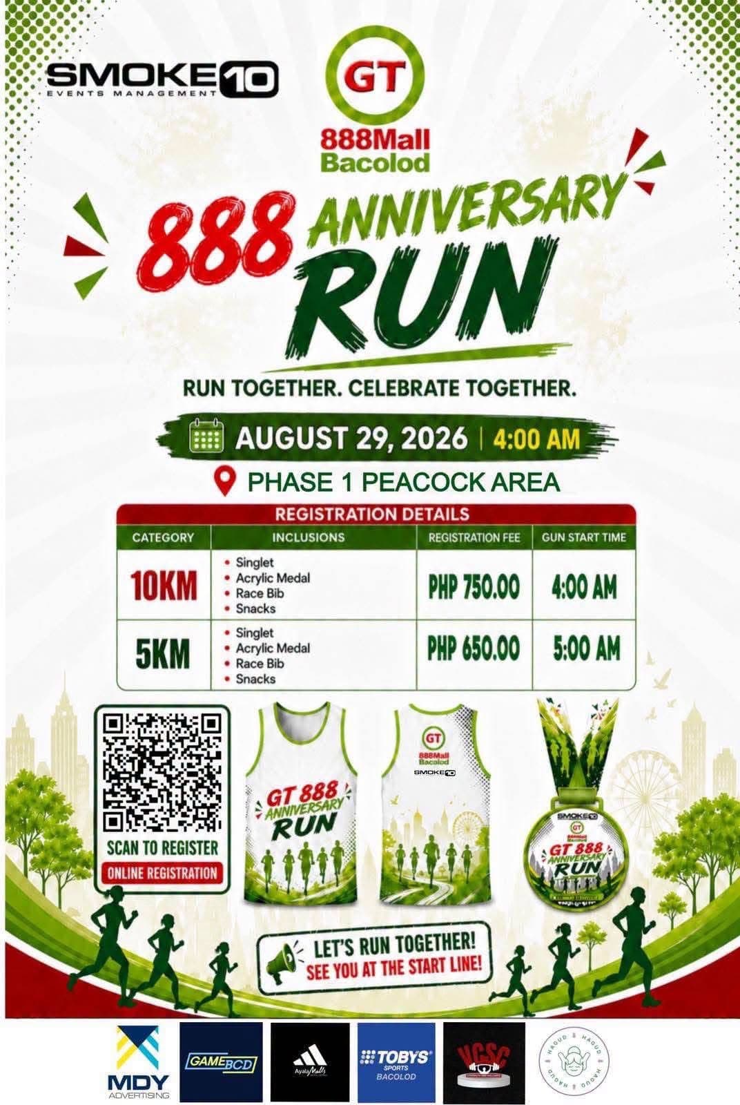 888 ANNIVERSARY RUN